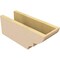 Ekena Millwork 6in. W x 6in. H x 16in. L Ridgewood Woodgrain TimberThane Rafter Tail, Primed Tan RFTUR06X06X16RIDRCPR - alternate 5